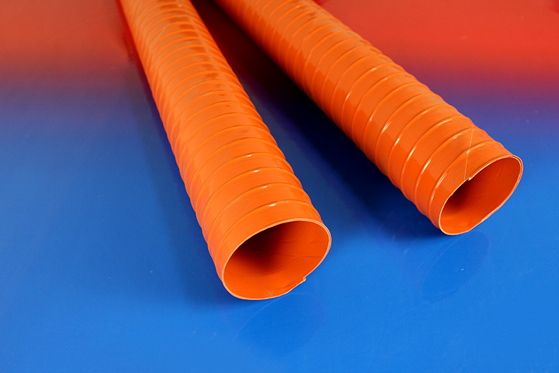 红色矽胶风管-科技与安全的完美结合