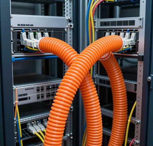 尼龙波纹管：数据中心电缆保护的“隐形铠甲”