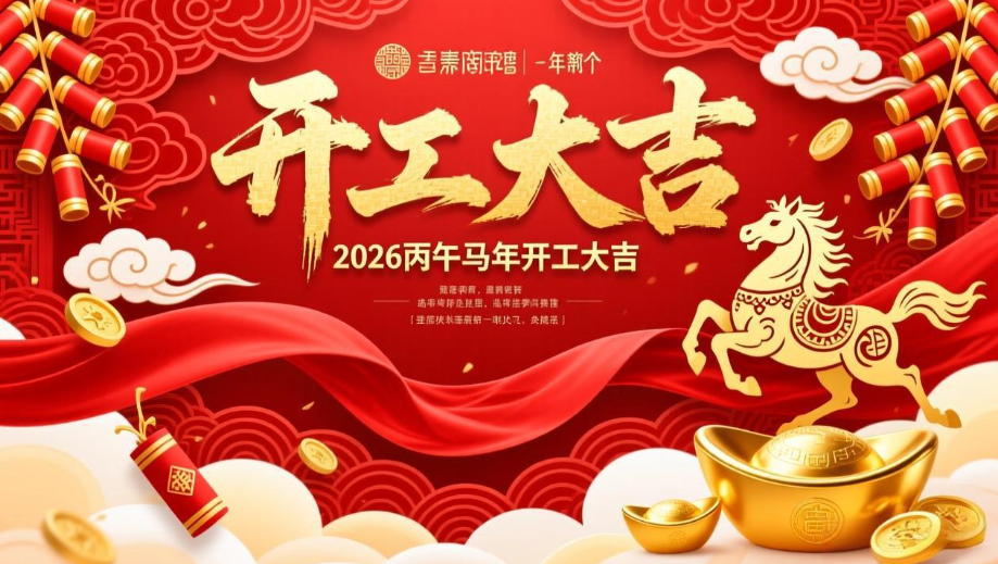 开工大吉 开工大吉