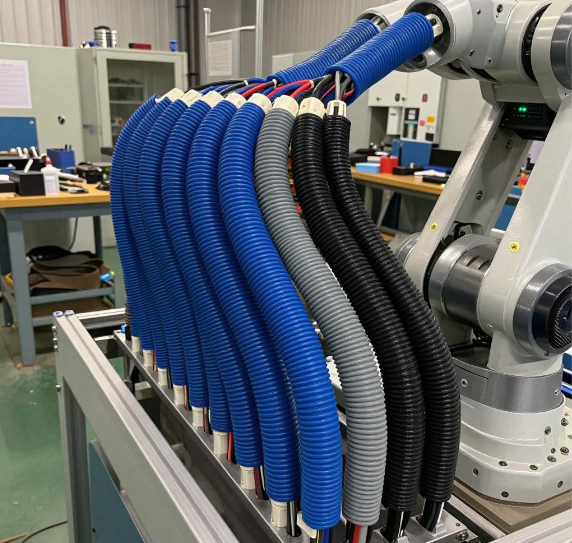 德盛电气：机器人线束波纹管的科学选材与工程实践
